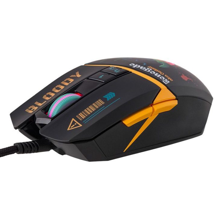 Žaidimų pelė Bloody W63 Max Renegade Midnight USB
