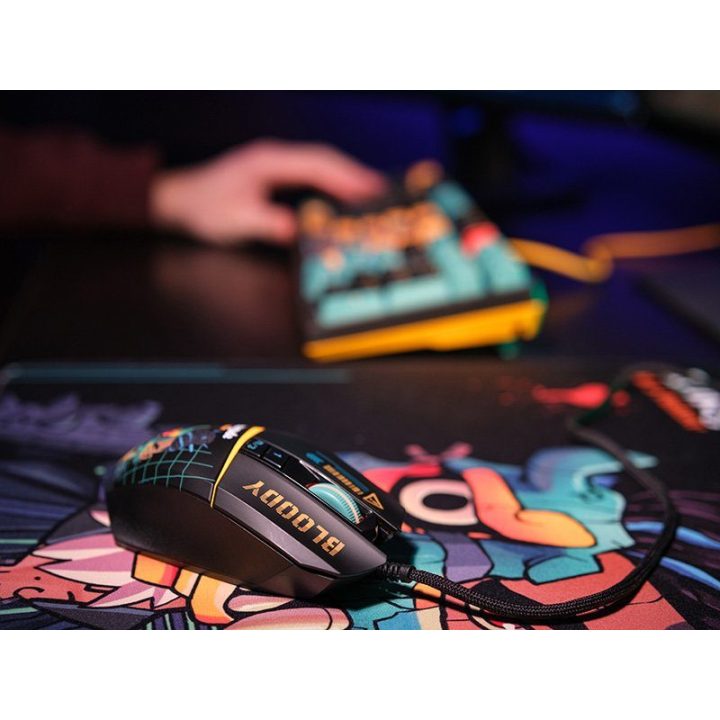 Žaidimų pelė Bloody W63 Max Renegade Midnight USB