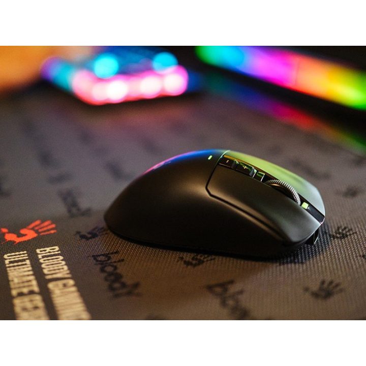 Belaidė žaidimų pelė Bloody R73 Ultra Black