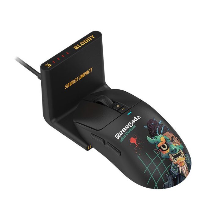 Žaidimų pelė Bloody R72 Ultra Duo Renegade Midnight