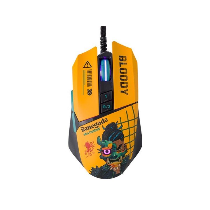 Žaidimų pelė Bloody W63 Max Renegade Sunset USB