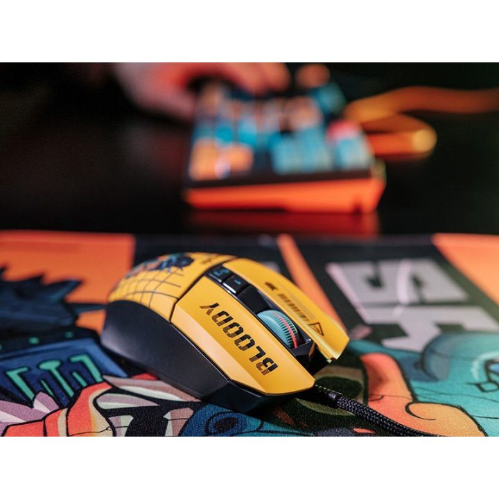 Žaidimų pelė Bloody W63 Max Renegade Sunset USB