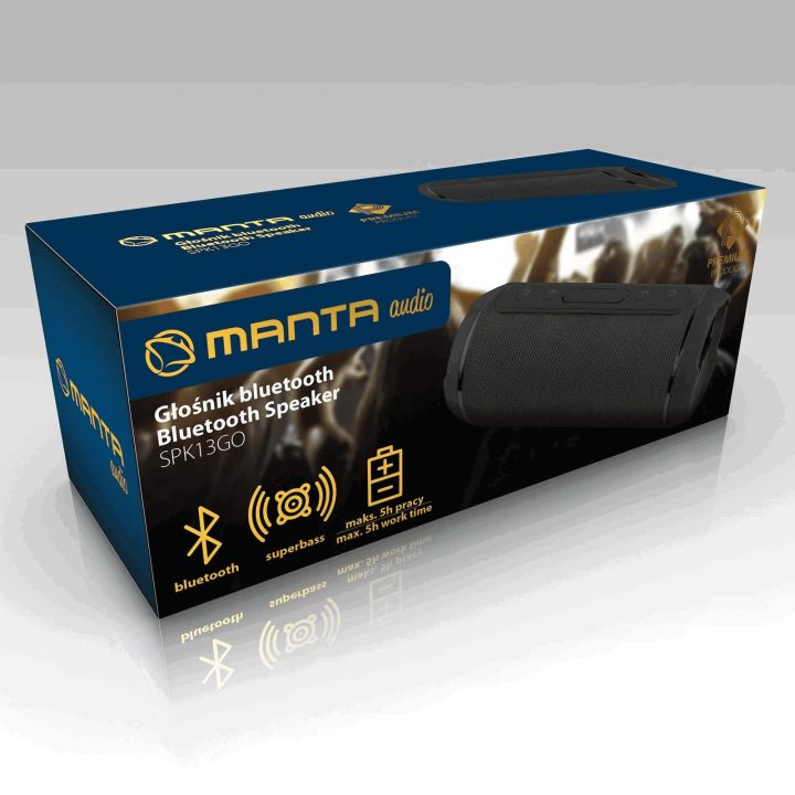 Manta SPK12GO BT nešiojama Bluetooth kolonėlė