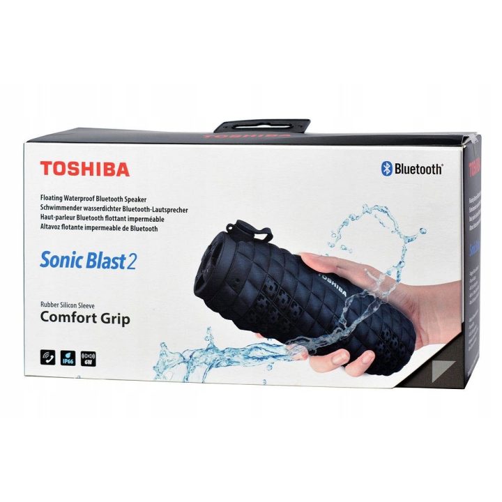 Bluetooth garsiakalbis Toshiba Sonic Blast 2 TY-WSP80, juodas