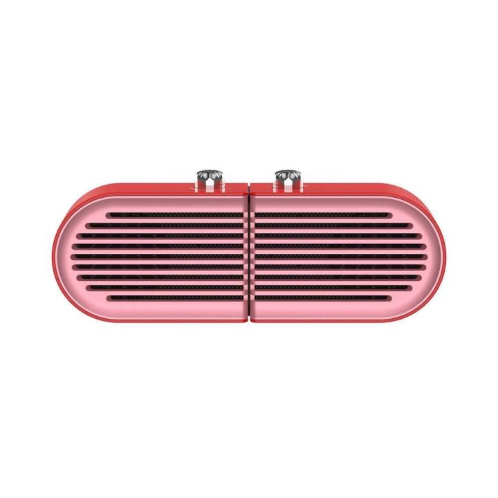Raudonas „Devia Wind Series“ „Bluetooth“ garsiakalbis