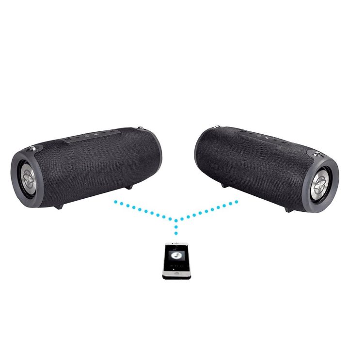 Nešiojamas Bluetooth garsiakalbis Manta SPK15GO BK, juodas
