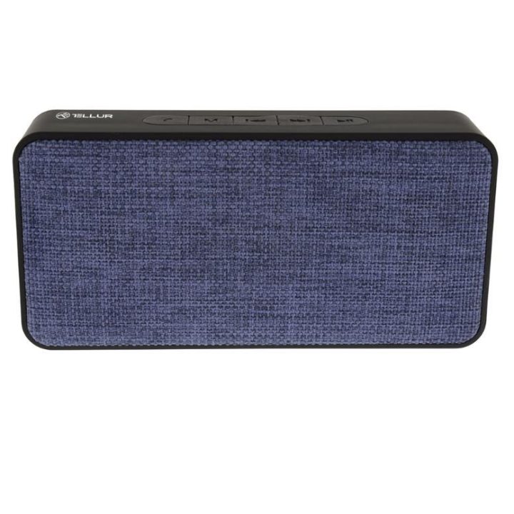 Nešiojamas Bluetooth garsiakalbis Tellur Lycaon, pilkas