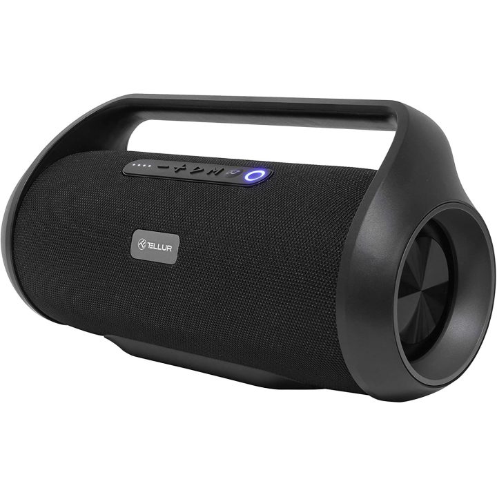 Juodas Bluetooth garsiakalbis Tellur Obia, 50 W