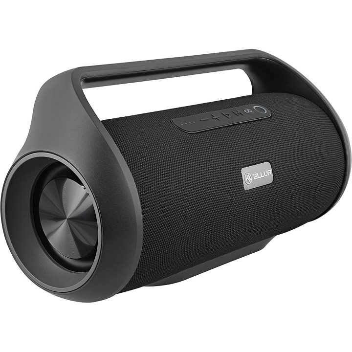 Juodas Bluetooth garsiakalbis Tellur Obia, 50 W
