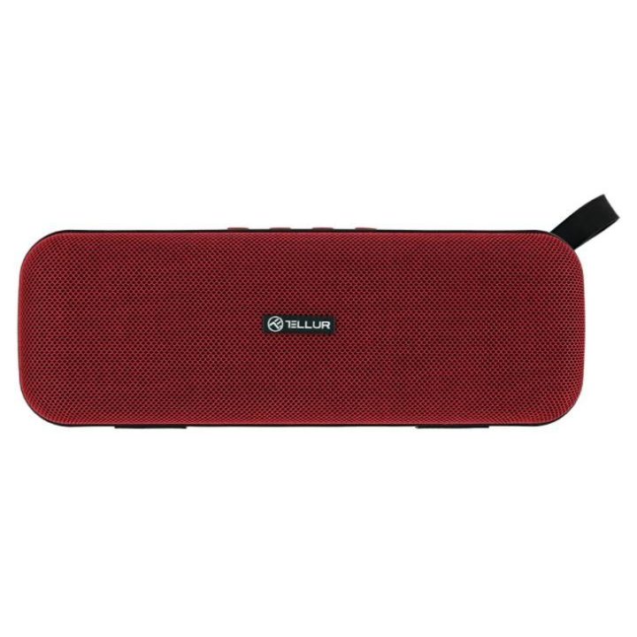Tellur Loop 10W Bluetooth garsiakalbis, raudonas