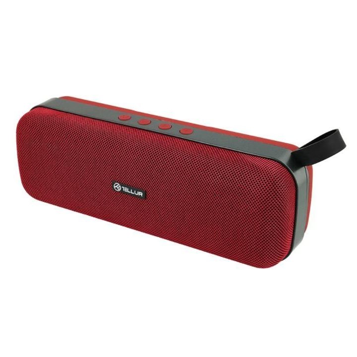 Tellur Loop 10W Bluetooth garsiakalbis, raudonas