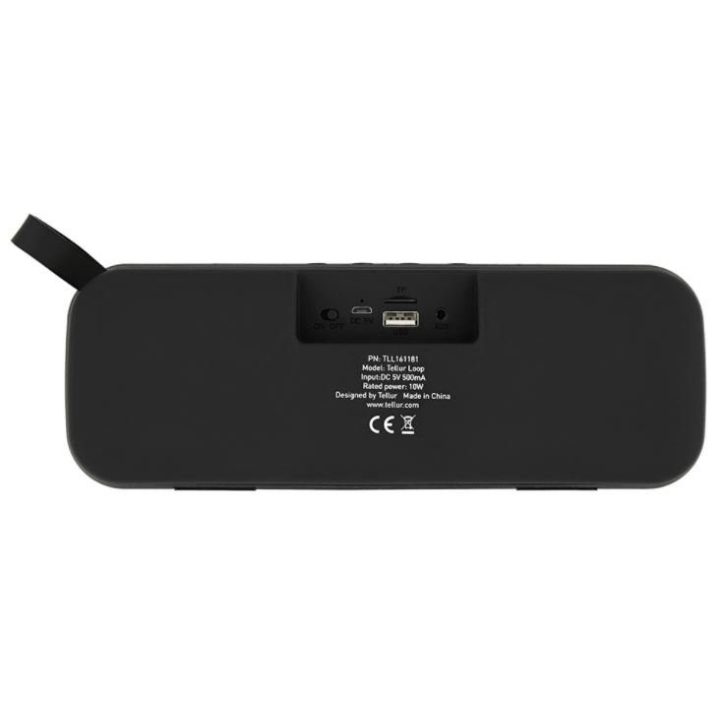 Bluetooth garsiakalbis Tellur Loop 10W, juodas