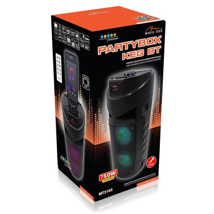 Media-Tech Partybox KEG BT Bluetooth garsiakalbis