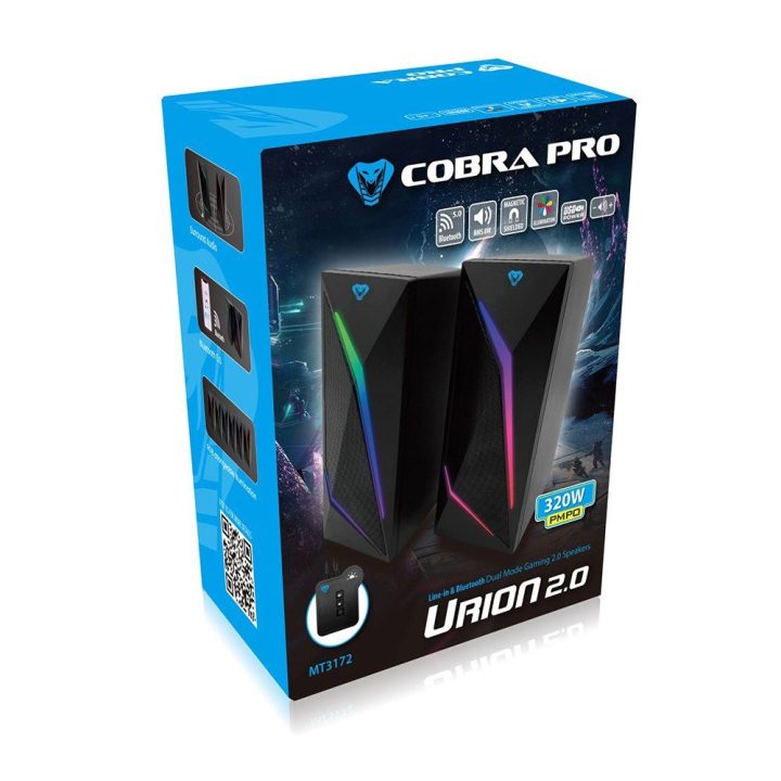 Stereo garsiakalbiai žaidėjams Media-Tech MT3172 Cobra Pro Urion 2.0