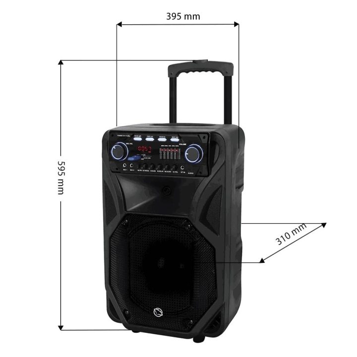 Manta SPK5021PRO Fonos mobilus garsiakalbis su belaidžiu mikrofonu