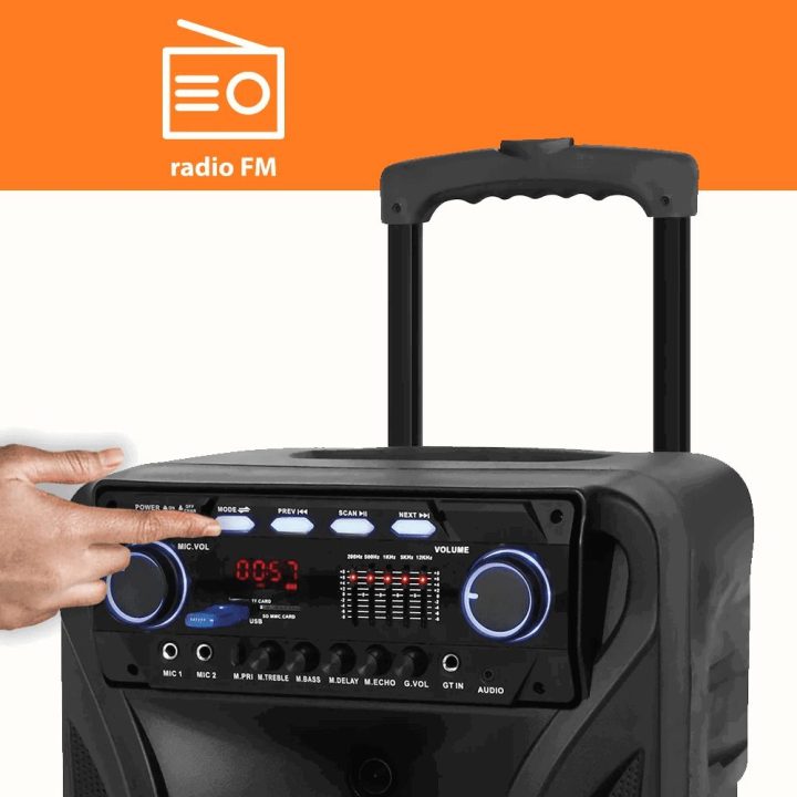 Manta SPK5021PRO Fonos mobilus garsiakalbis su belaidžiu mikrofonu