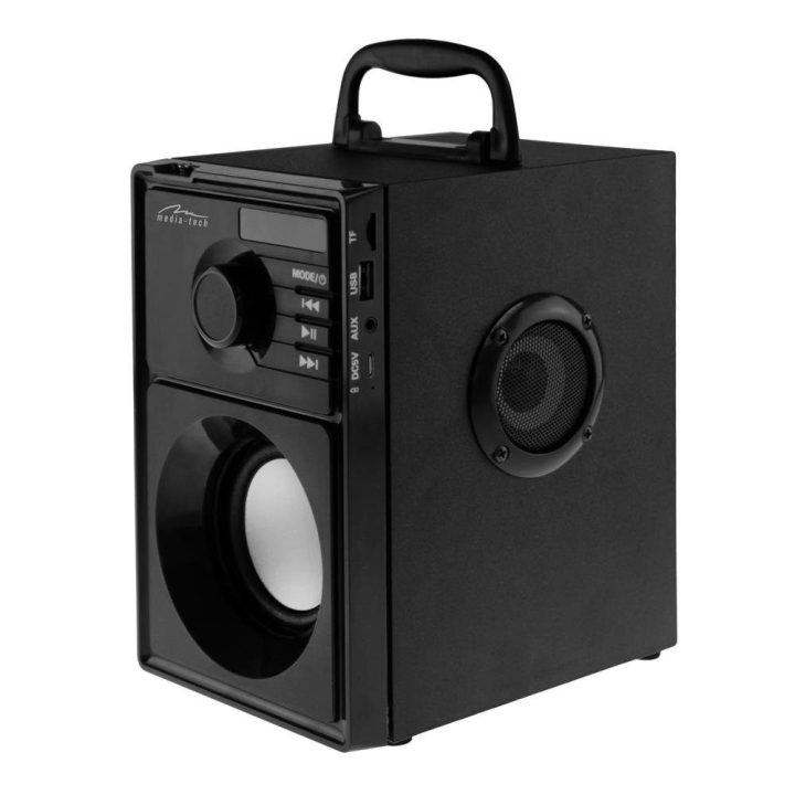 Sidabrinis Bluetooth garsiakalbis Media-Tech MT3179 Boombox