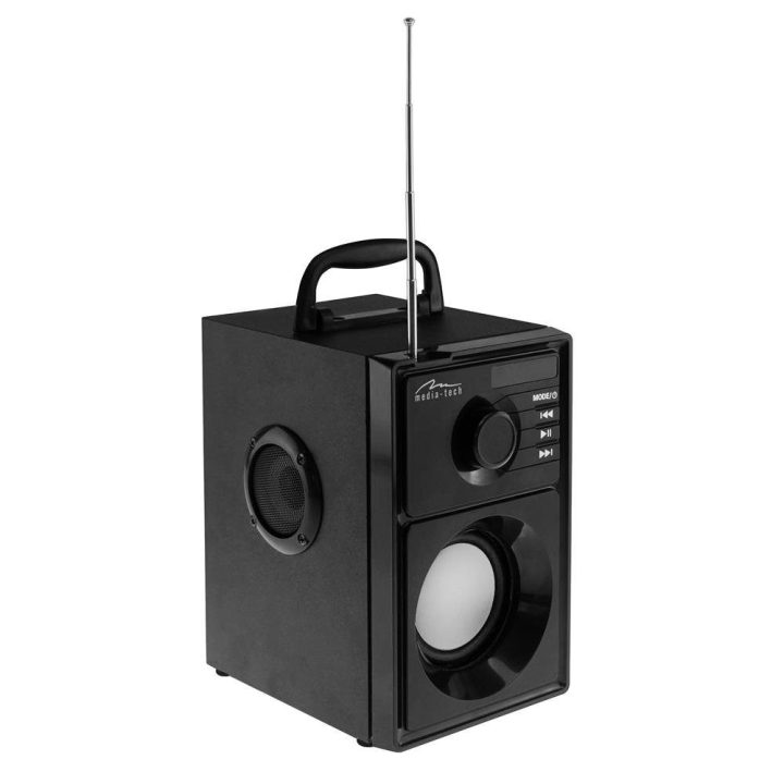 Sidabrinis Bluetooth garsiakalbis Media-Tech MT3179 Boombox