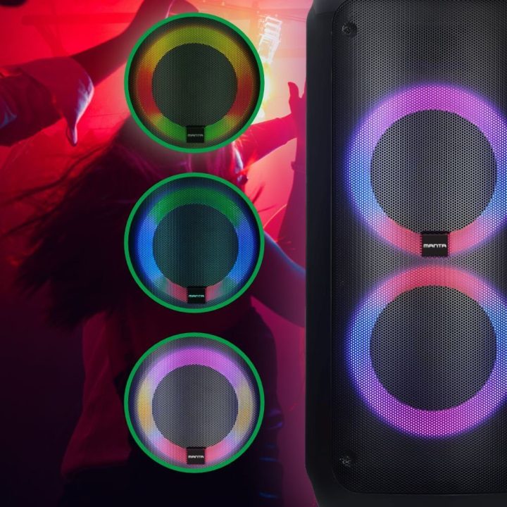 Belaidė kolonėlė Manta ATTIS, 120 W RMS
