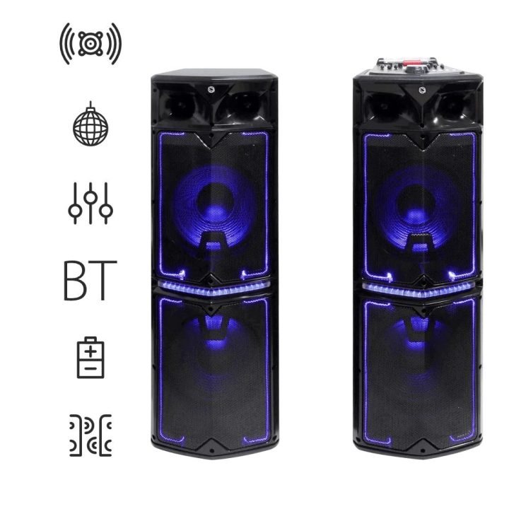 Manta Minos L+R garso kolonėlių sistema, Bluetooth, 500 W