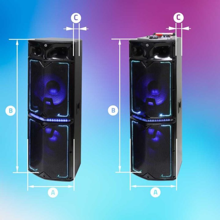 Manta Minos L+R garso kolonėlių sistema, Bluetooth, 500 W