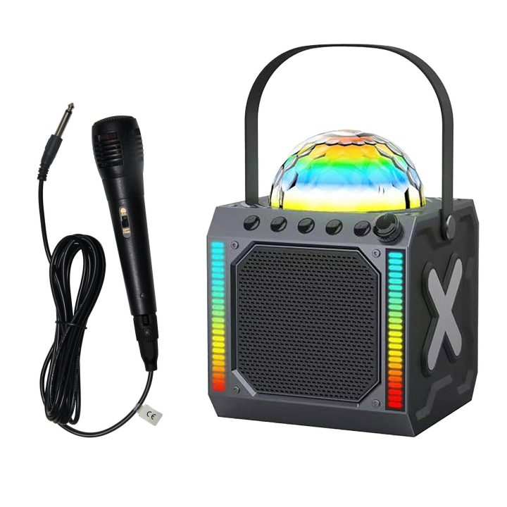Bluetooth garsiakalbis Denver BTM-618 su mikrofonu ir LED apšvietimu
