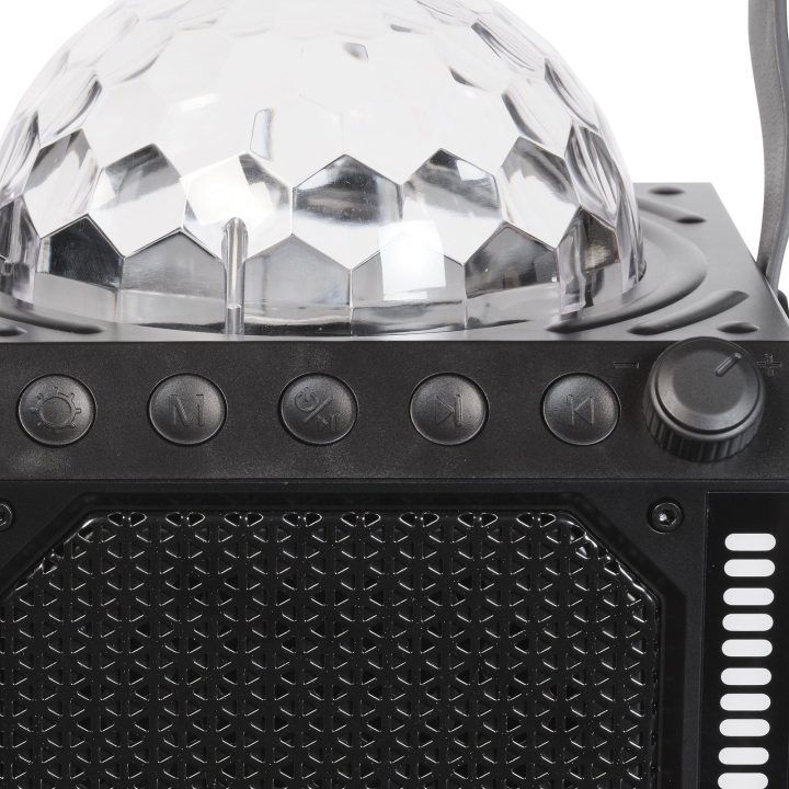 Bluetooth garsiakalbis Denver BTM-618 su mikrofonu ir LED apšvietimu