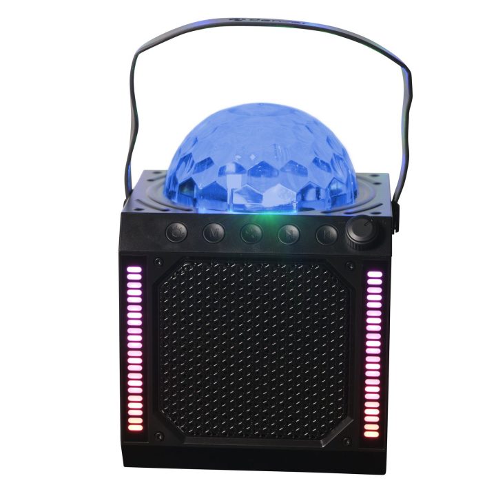 Bluetooth garsiakalbis Denver BTM-618 su mikrofonu ir LED apšvietimu