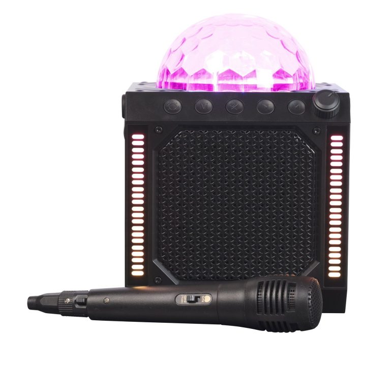 Bluetooth garsiakalbis Denver BTM-618 su mikrofonu ir LED apšvietimu
