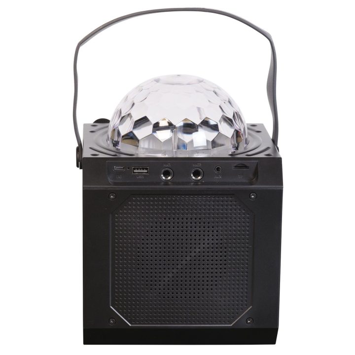 Bluetooth garsiakalbis Denver BTM-618 su mikrofonu ir LED apšvietimu