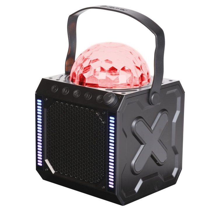 Bluetooth garsiakalbis Denver BTM-618 su mikrofonu ir LED apšvietimu