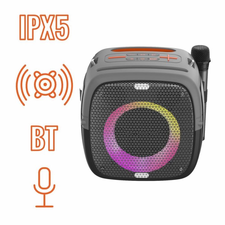 Bluetooth karaokės kolonėlė Manta SPK340 Ares, IPX5