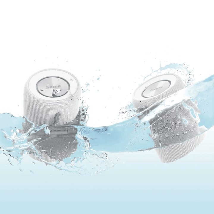 Belaidis garsiakalbis Hama Twin 3.0 White, baltas