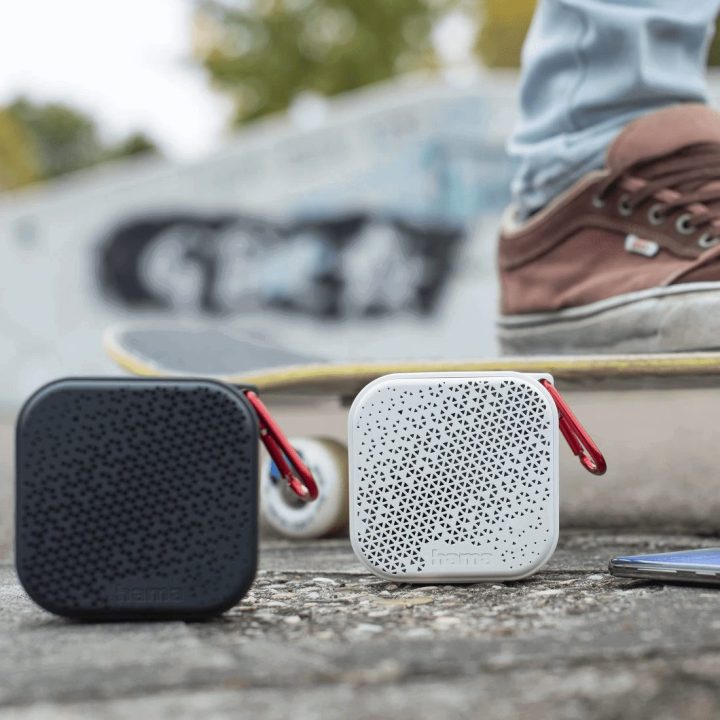 Nešiojama Bluetooth kolonėlė Hama Pocket 3.0, balta