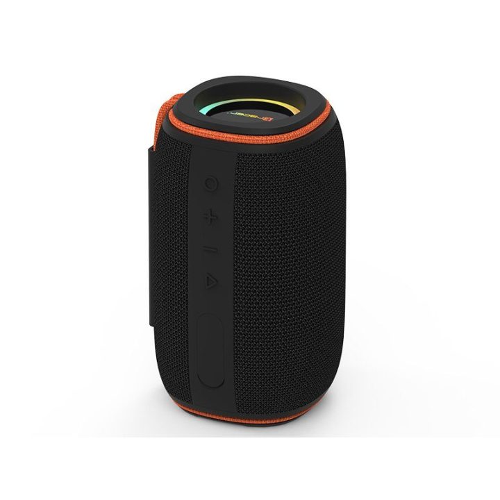 Juoda belaidė kolonėlė Tracer Xtra Vox L su RGB apšvietimu