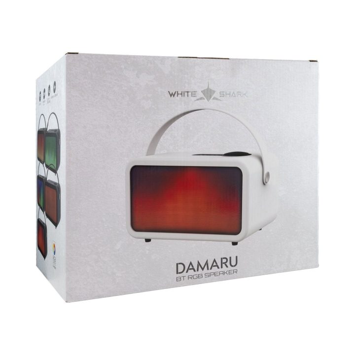 Balta Bluetooth kolonėlė White Shark GBT-630 DAMARU, 30 W RMS