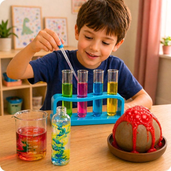 Edukacinis chemijos rinkinys vaikams