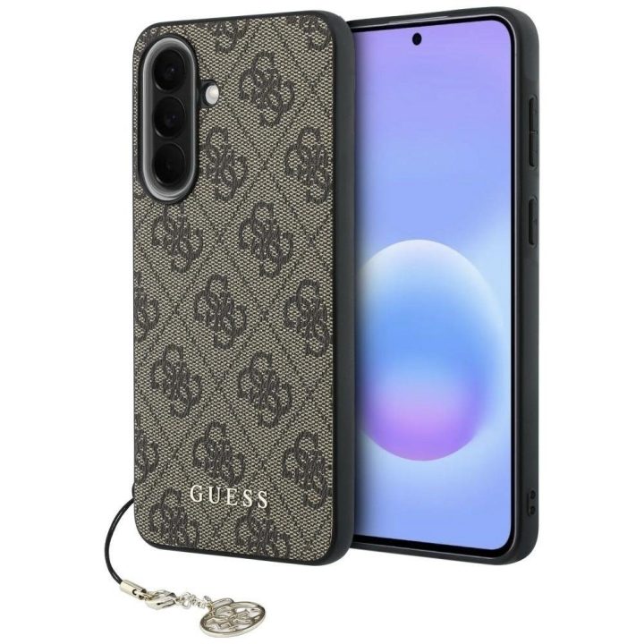 Rudas dėklas Samsung Galaxy A57 5G Guess 4G Charms