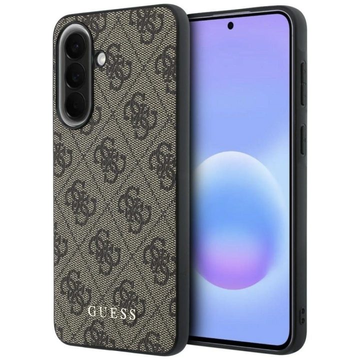 Dėklas Guess 4G Classic Samsung Galaxy A37 5G, rudas