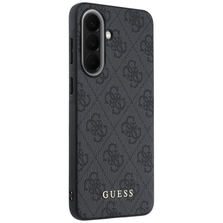 Juodas Guess 4G Classic dėklas Samsung Galaxy A37 5G telefonui