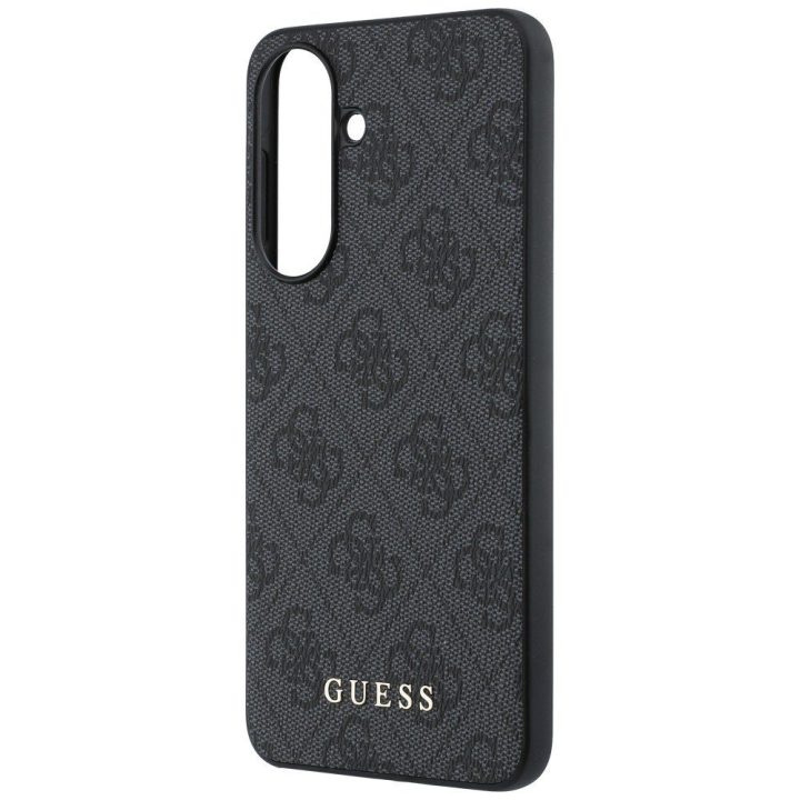 Juodas Guess 4G Classic dėklas Samsung Galaxy A37 5G telefonui