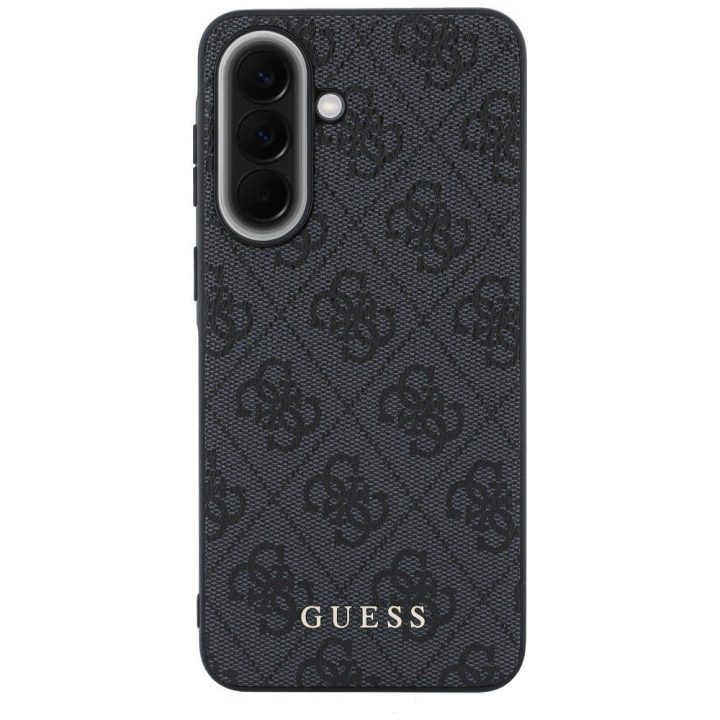 Juodas Guess 4G Classic dėklas Samsung Galaxy A37 5G telefonui