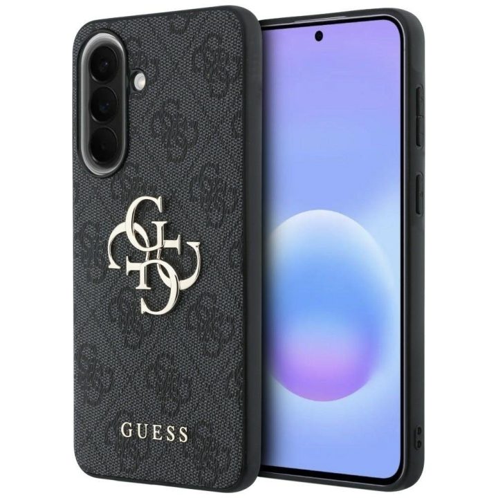 Guess dėklas Samsung Galaxy A57 5G, juodas