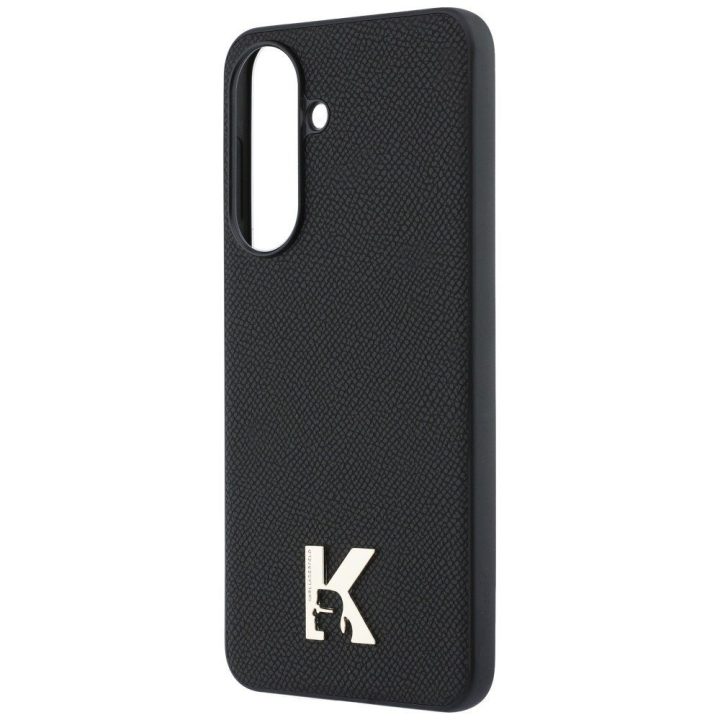 Karl Lagerfeld Karl Head Logo dėklas Samsung Galaxy A57 5G telefonui, juodas