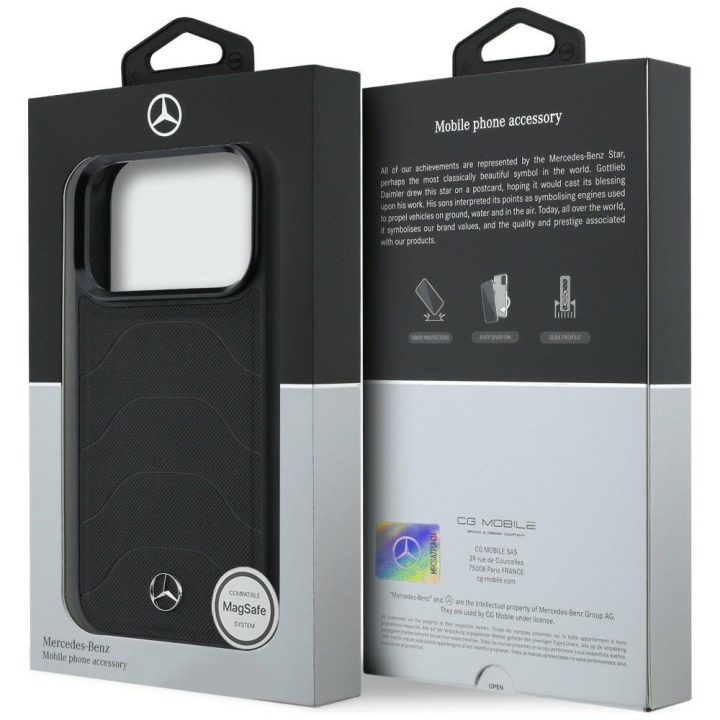 Mercedes-Benz dėklas iPhone 17 Pro Max su MagSafe