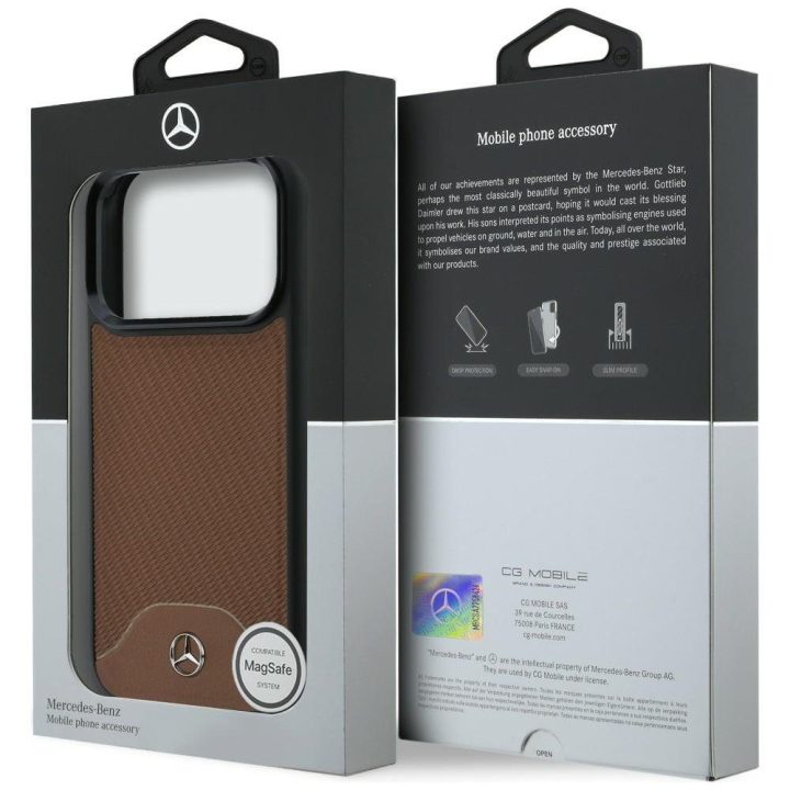 Mercedes-Benz Camel dėklas iPhone 17 Pro su MagSafe