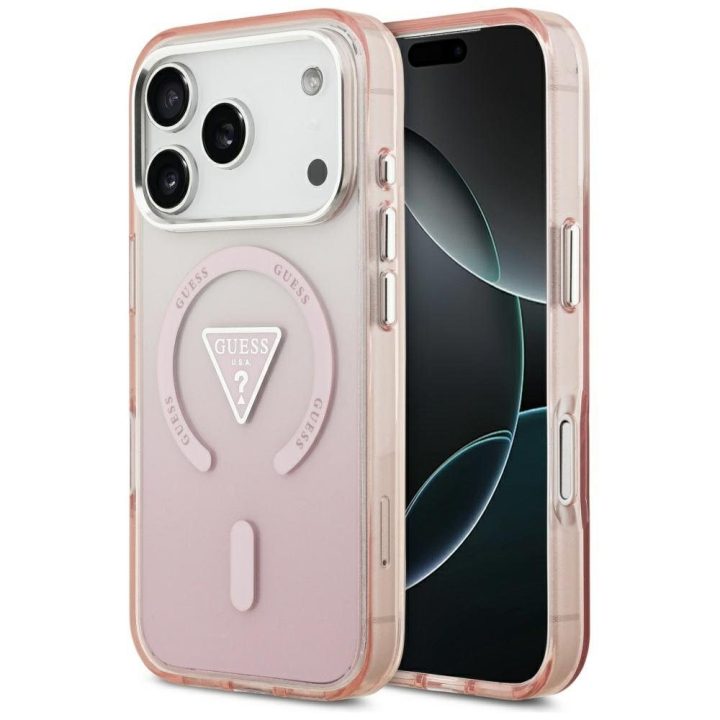 Guess dėklas iPhone 17 Pro su MagSafe
