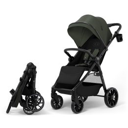 Kinderkraft GRANDE 2 žalias vežimėlis