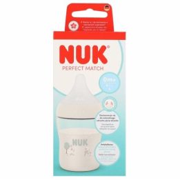 150 ml kūdikių buteliukas NUK Perfect Match su silikoniniu čiulptuku, avytės motyvu
