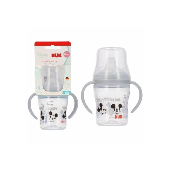 NUK buteliukas su rankena 150 ml